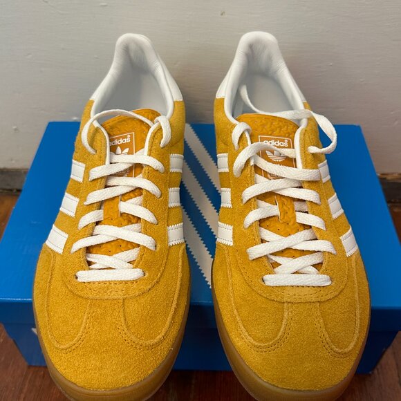 adidas Gazelle Indoor Orange Peel White, size 7 - Picture 1 of 7